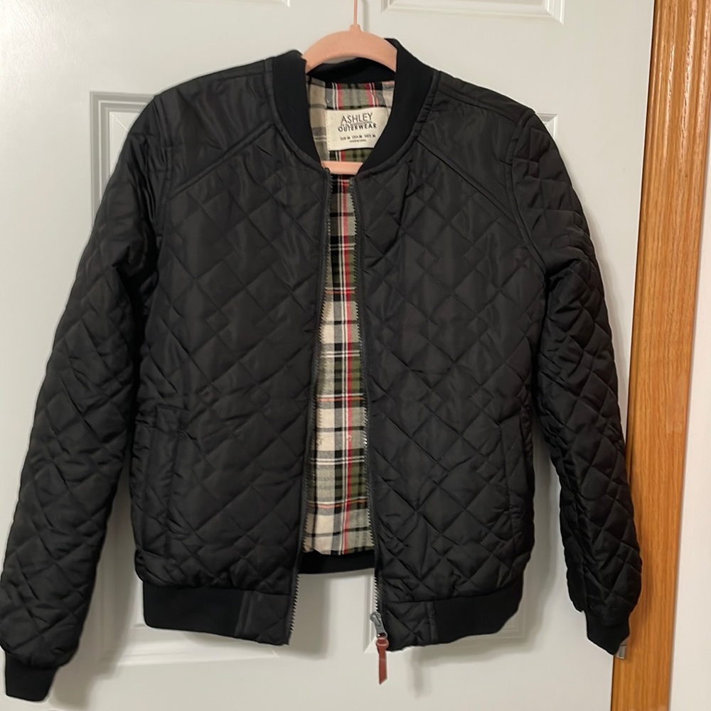 Juniors Medium Ashley outerwear bomber jacket